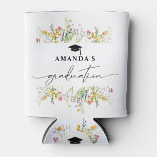 Porta-lata Flores silvestres, guardanapos de Festa de formatu