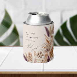 Porta-lata Flores Tropicais Boêmicas Favoritos de Casamento P