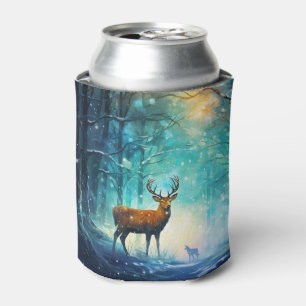 Porta-lata Floresta Mágica Nevada Arte-82109