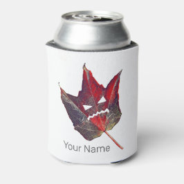 Porta-lata Folhagem do outono de Halloween Foliage Folha de F