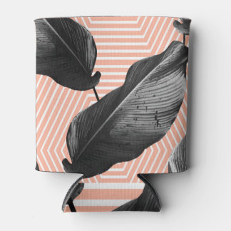 Porta-lata Folhas Monocromáticas de Palma da Selva.