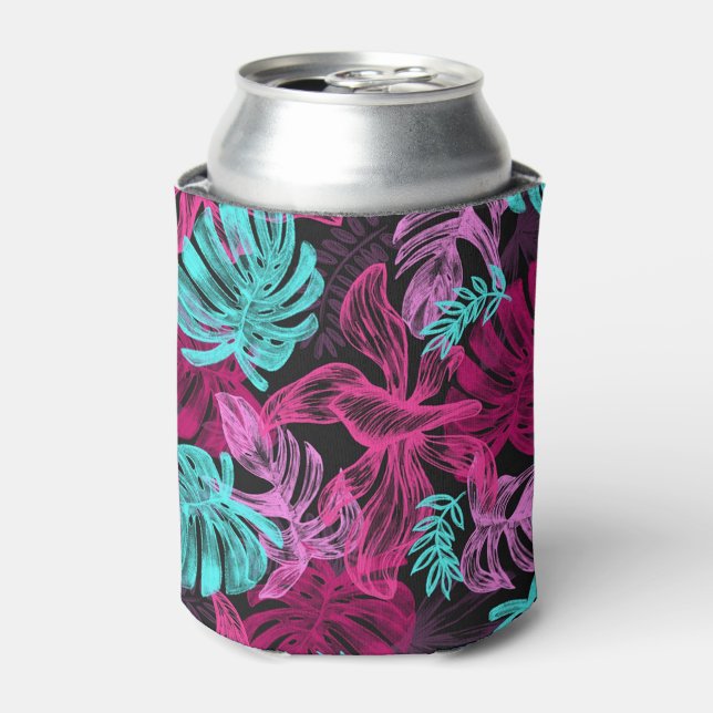 Porta-lata Folhas tropicais (Can Front)