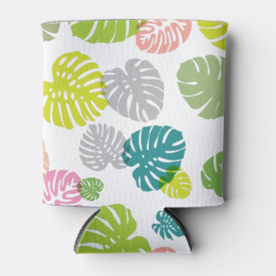 Porta-lata Folhas Tropicais Multicor