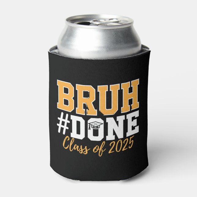 Porta-lata Formado Bruh Turma De 2025 Graduação Graduado (Can Front)