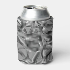 Porta-lata Formas de cinza curvas, com tons luminosos