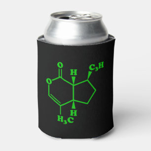 Porta-lata Fórmula Química Molecular de Nepetalactona de Ca