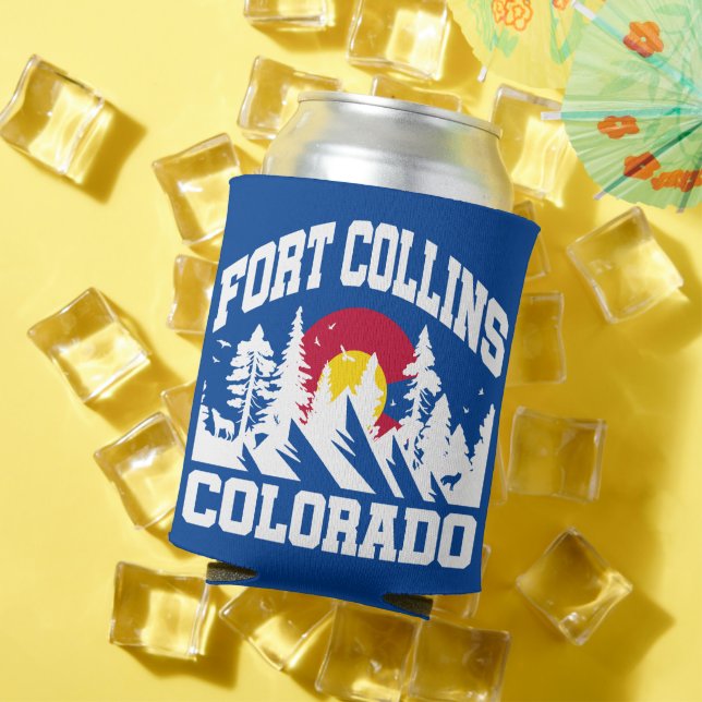 Porta-lata Fort Collins, Colorado (Verão in situ)