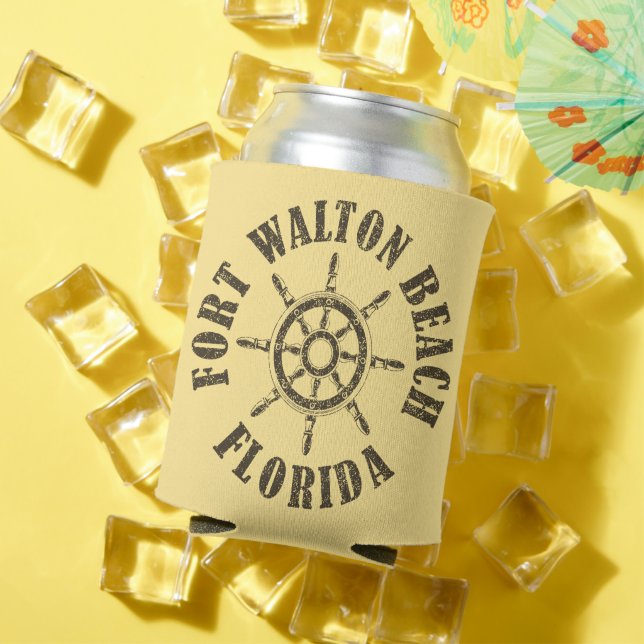 Porta-lata Fort Walton Beach, Florida (Verão in situ)