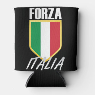 Porta-lata Forza Italia Flag Soccer