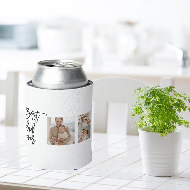 Porta-lata Foto de Colagem de Beleza Melhor Pai Alguma Vez Of (Criador carregado)