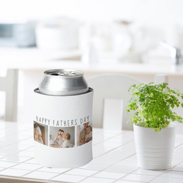 Porta-lata Foto de Colagem Moderna e Dia de os pais Feliz Mel (Criador carregado)