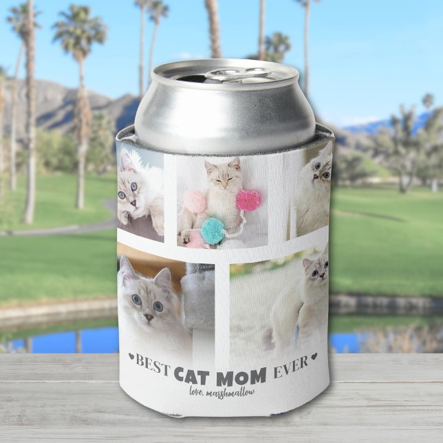 Porta-lata Foto de Gato de Estimação (Cat Pet Photo Can Cooler )