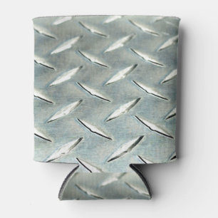 Porta-lata Foto de Prata Diamante em uma lata mais fria