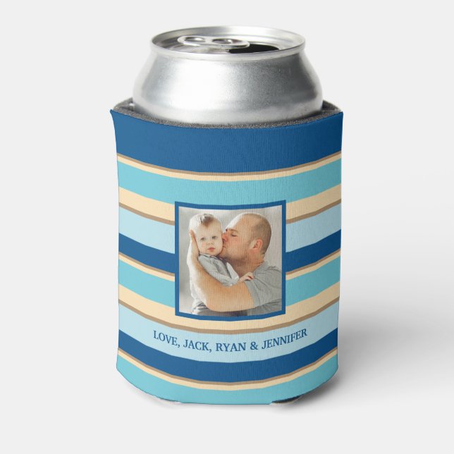 Porta-lata Foto distribuída do melhor PAI (Can Back)