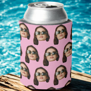 Porta-lata Foto personalizada Aniversário favorece despedida