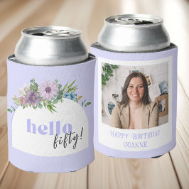 Porta-lata Foto personalizada Delicar Florais 50º Aniversário