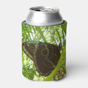 Porta-lata Fotografia da Borboleta Azul Morpho na Natureza
