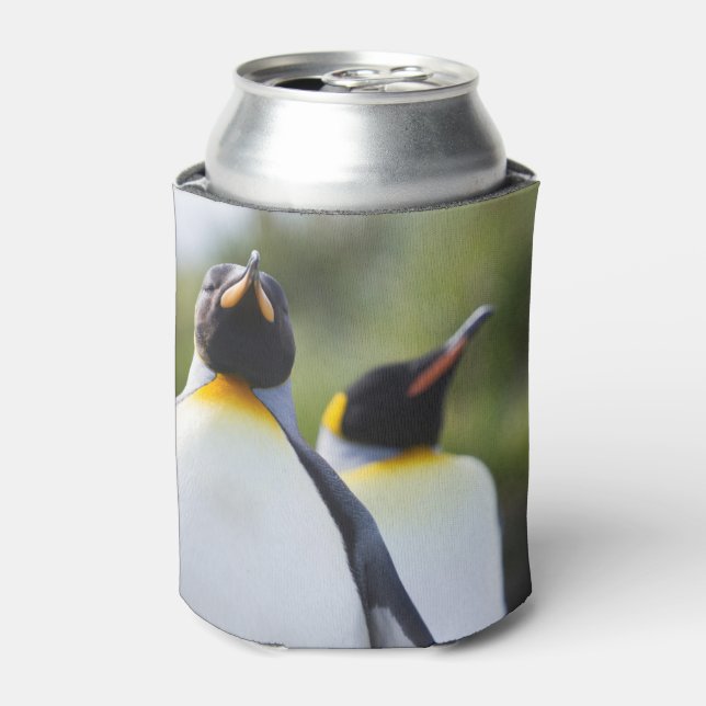 Porta-lata Fotografia orgulhosa do rei dos pinguins (Can Front)