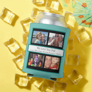 Porta-lata Fotos personalizadas da família   Presentes para P