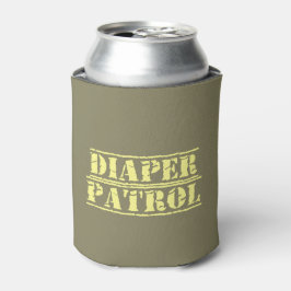 Porta-lata Fralda Patrol pode resfriar (amarelo)