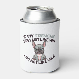 Porta-lata Francês Irritado (Merle) - Design único