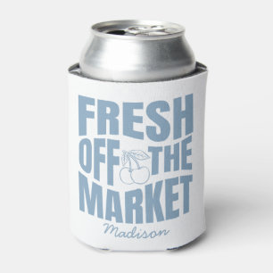 Porta-lata Fresco do Mercado Caprichoso Azul Chuveiro de Noiv