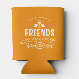 Porta-lata Friendsgiving pode refrigerador