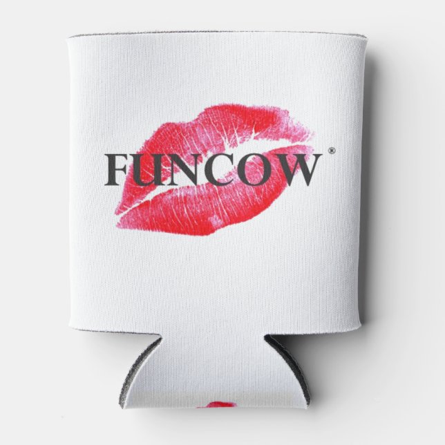 PORTA-LATA FUNCOW PINK KISS (Frente)