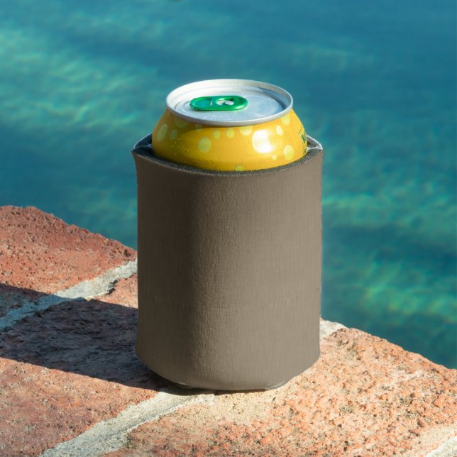 Porta-lata Fundo marrom calmo e simples com textura (Piscina in situ)