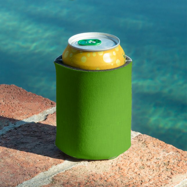 Porta-lata Fundo texturizado verde lima calmo e simples (Piscina in situ)
