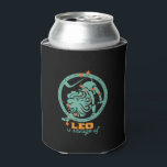Porta-lata Funny Leo Zodiac - Sinal de Astrologia Aniversário<br><div class="desc">Leo Zodiac, estrela e símbolo. Vintage retro design para esses nasceres em julho ou agosto. Legal e engraçada mercadoria de festa de aniversário para o bebê Leo, rei, rainha, princesa e vida da festa. Perfeito para aqueles que amam constelação, astrologia, sigla de estrela e horóscopo. presente de Natal e excelente...</div>