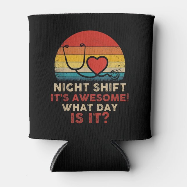 Porta-lata Funny Nurse (Frente)