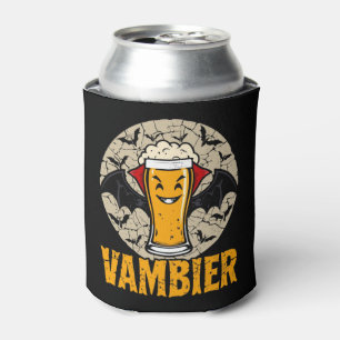 Porta-lata Funny Vambier Koozie de Cerveja para Halloween