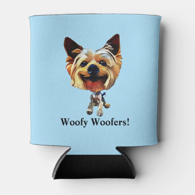 Porta-lata Funny Yorkshire Terrier Can Cooler (Frente)
