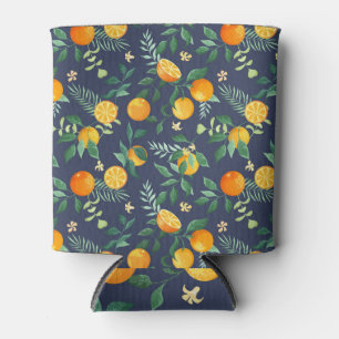 Porta-lata Fusão de Citros: Laranjas com Flair Tropical