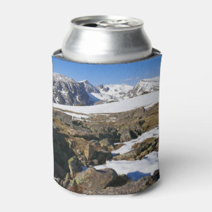 Porta-lata Fusão de neve nas montanhas rochosas