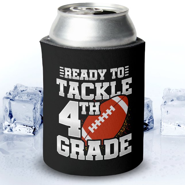 Porta-lata Futebol do 1º dia do 4º ano de volta à escola (Criador carregado)