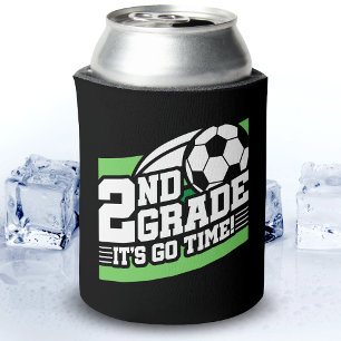 Porta-lata Futebol do segundo 1º dia de volta à escola