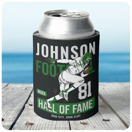 Porta-lata Futebol PERSONALIZADO JOGADOR Número da EQUIPA Des