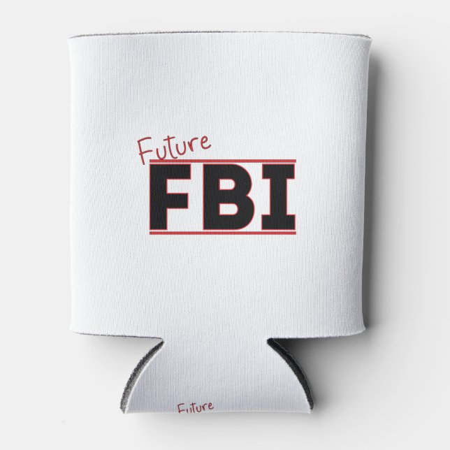 Porta-lata Futuro FBI (Frente)