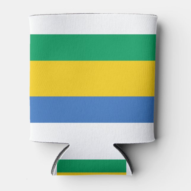 Porta-lata Gabão Flag (Frente)