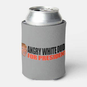 PORTA-LATA GAJO BRANCO IRRITADO PARA O PRESIDENTE - .PNG