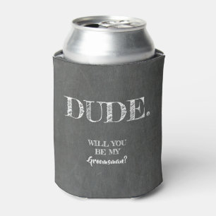 Porta-lata GAJO - proposta engraçada do padrinho de casament
