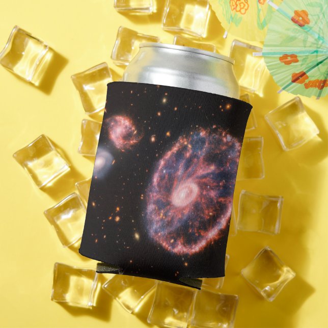 Porta-lata Galáxia CartWheel, Telescópio Espacial James Webb (Verão in situ)