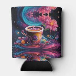 Porta-lata Galaxy Garden Coffee Art
