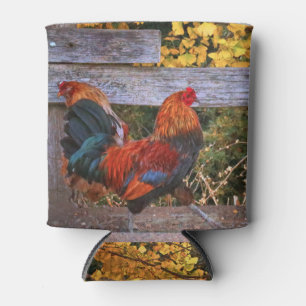 Porta-lata Galo e cerca de Fazendas de campo super-bonitos