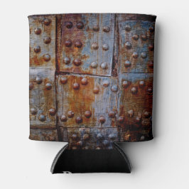 Porta-lata Garage Grunge Metal Image Add Custom Name