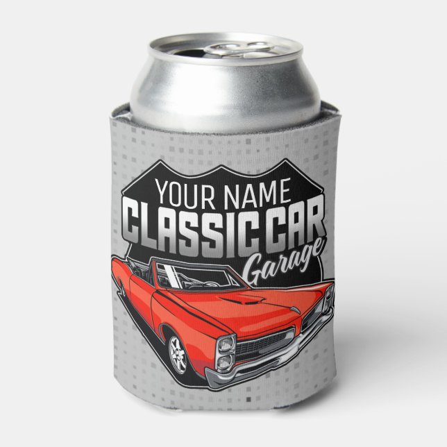 Porta-lata Garagem de carro clássico conversível personalizad (Can Front)