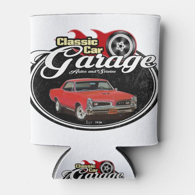 Porta-lata Garagem GTO Clássica (Frente)