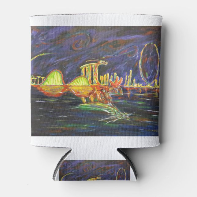 Porta-lata Gardens By The Bay Dragon Singapore (Frente)